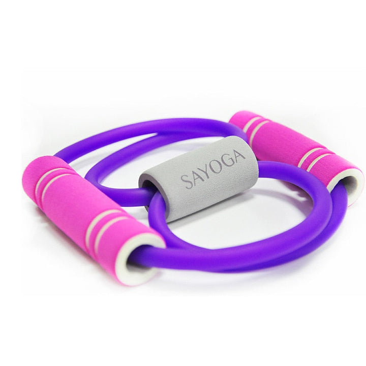 yoga elastic rubber rope expander bands
