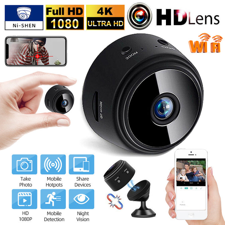 home anytime anywherethe mini ip camera recorder